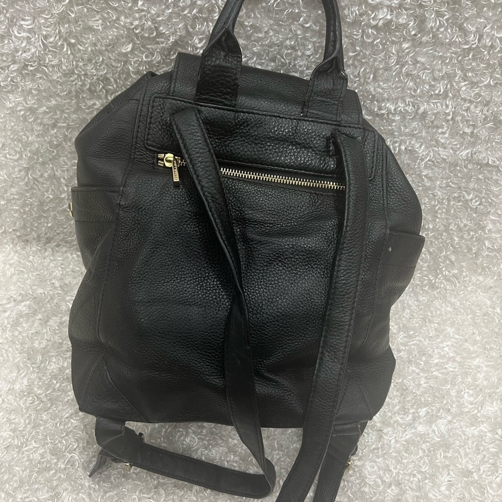 Tory Burch Leather Drawstring Backpack - Picture 4 of 16
